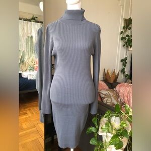 LOVE TREE RIBBED MINI DRESS 👗